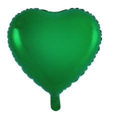 Green Heart Shape Balloon Standard Size