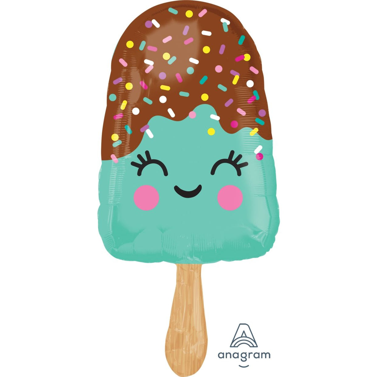 Cute Popstick Shape Foil Balloon