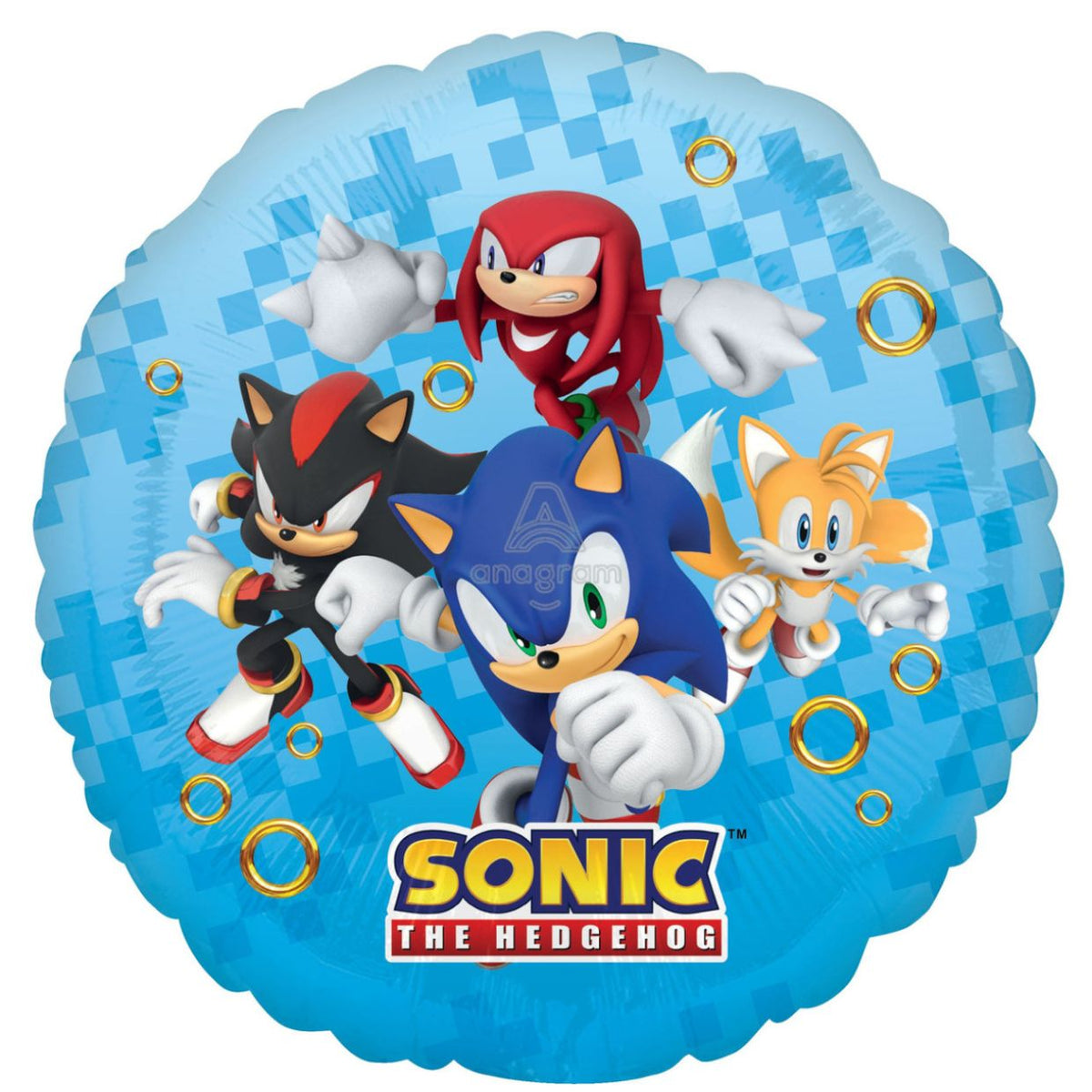 Sonic Standard Size Licensed Foil Balloon