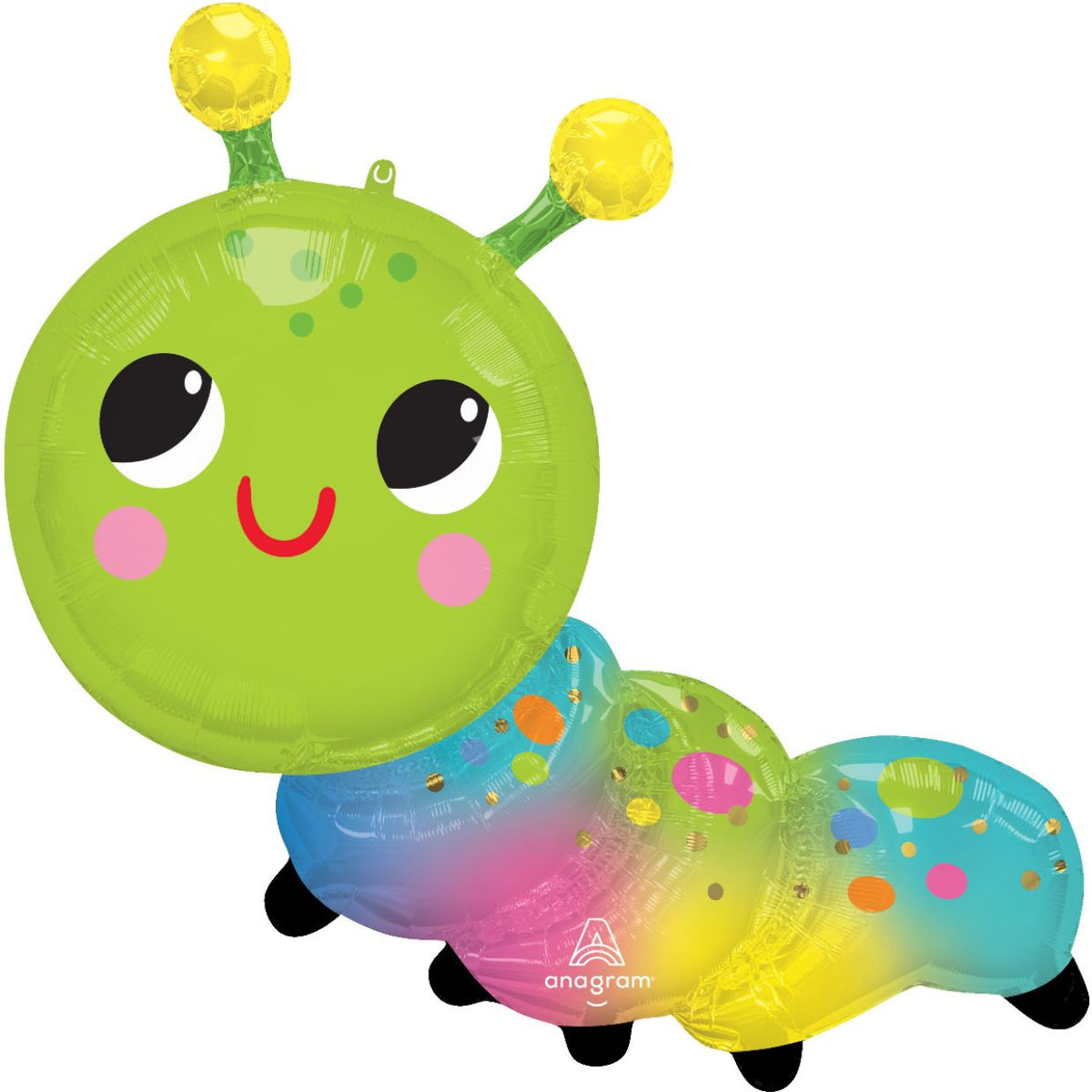 Cute Caterpillar Shape Foil Balloon