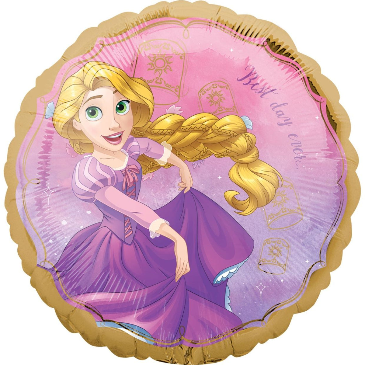 Rapunzel Standard Size Licensed Foil Balloon