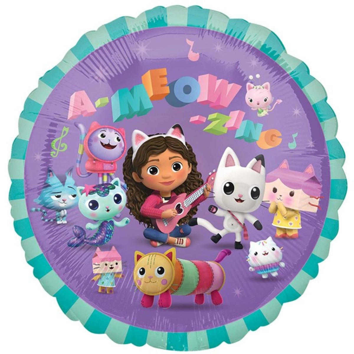 Gabby's Dollhouse Standard Size Licensed Foil Balloon