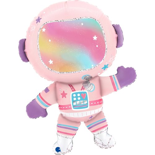 Space Girl Shape Foil Balloon