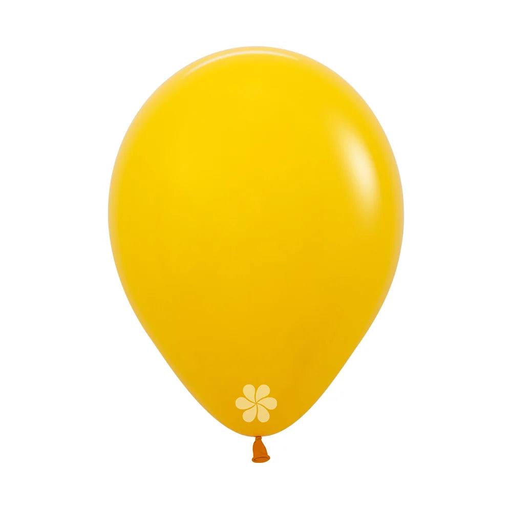 Latex Helium Balloon-Honey Yellow