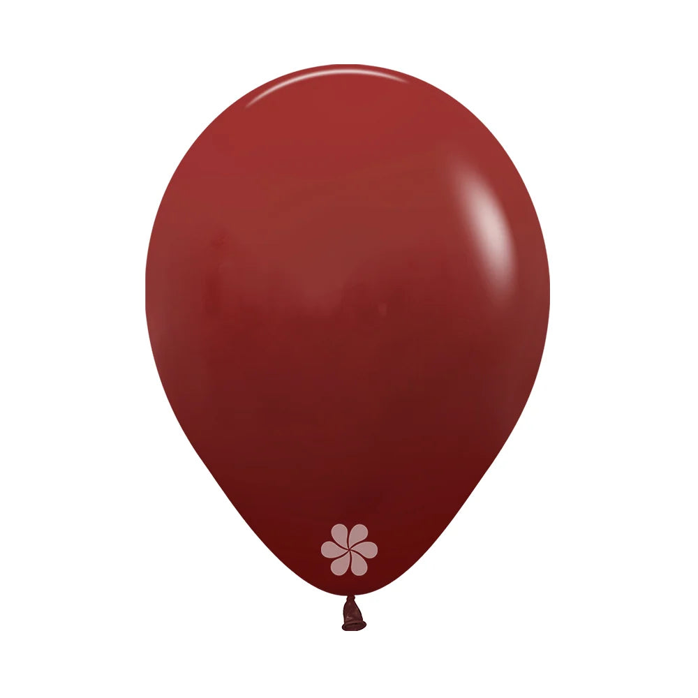 Latex Helium Balloon-Merlot