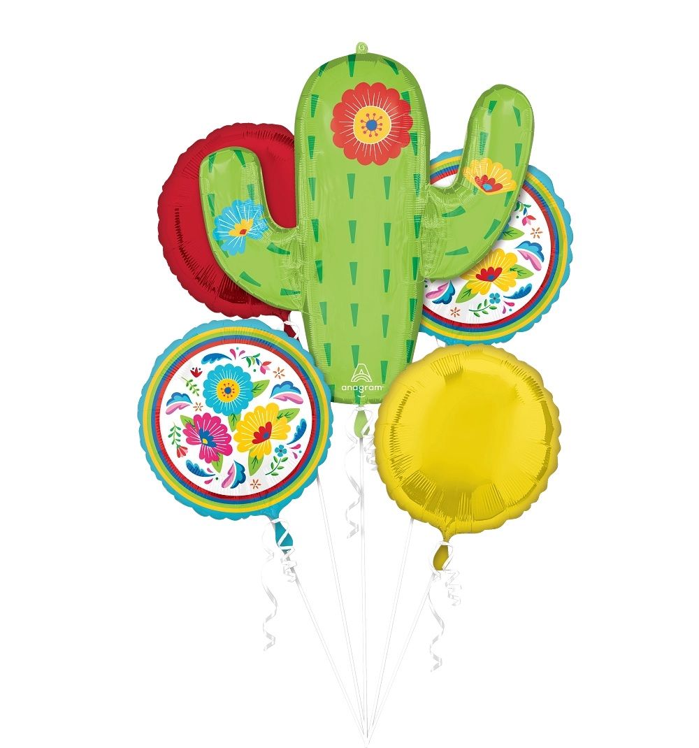 Fiesta Themed Foil Bouquet