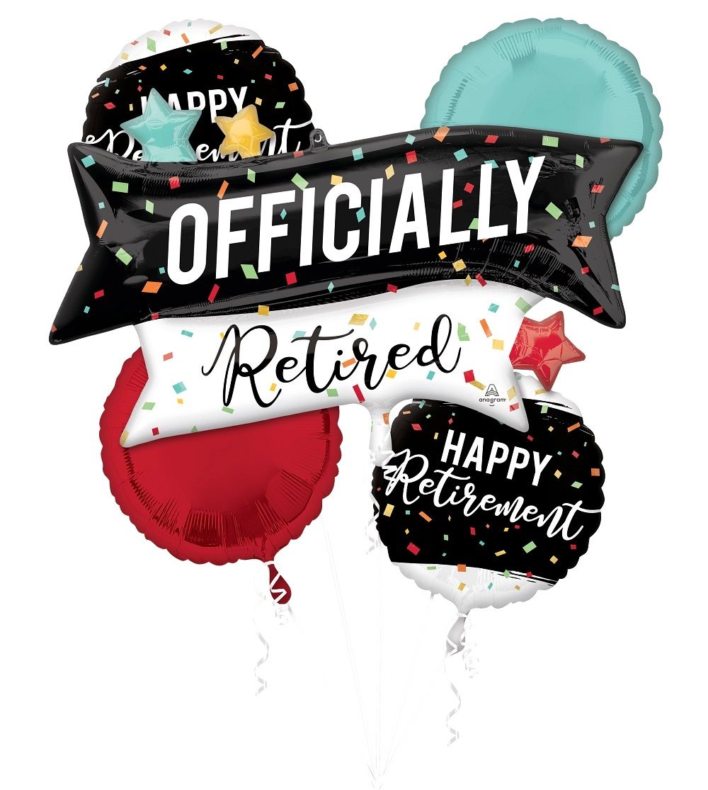 Retirement Foil Balloon Bouquet