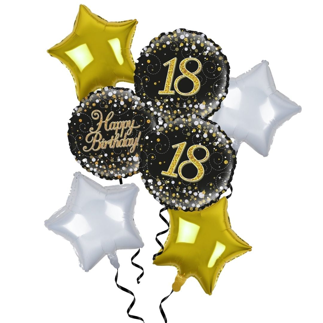 18th to 90th Foil Balloon Bouquets