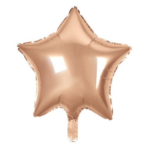 Rose Gold Star Shape Balloon Standard Size
