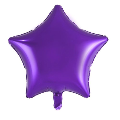 Purple Star Shape Balloon Standard Size