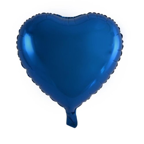 Royal Blue Heart Shape Balloon Standard Size