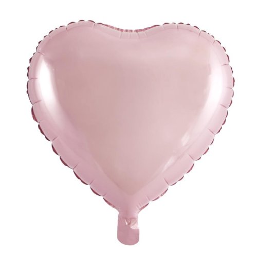 Light Pink Heart Shape Balloon Standard Size