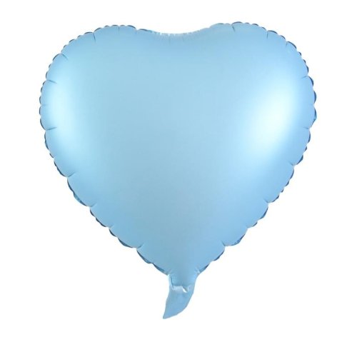 Pastel Blue Heart Shape Balloon Standard Size