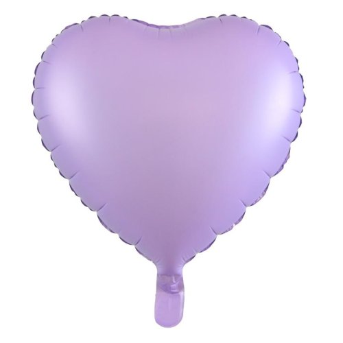 Pastel Lilac Heart Shape Balloon Standard Size