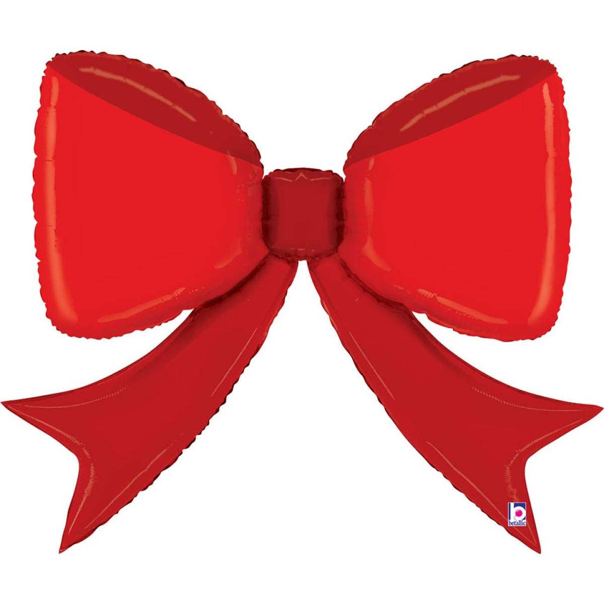 Red Bow Shape Foil Balloon