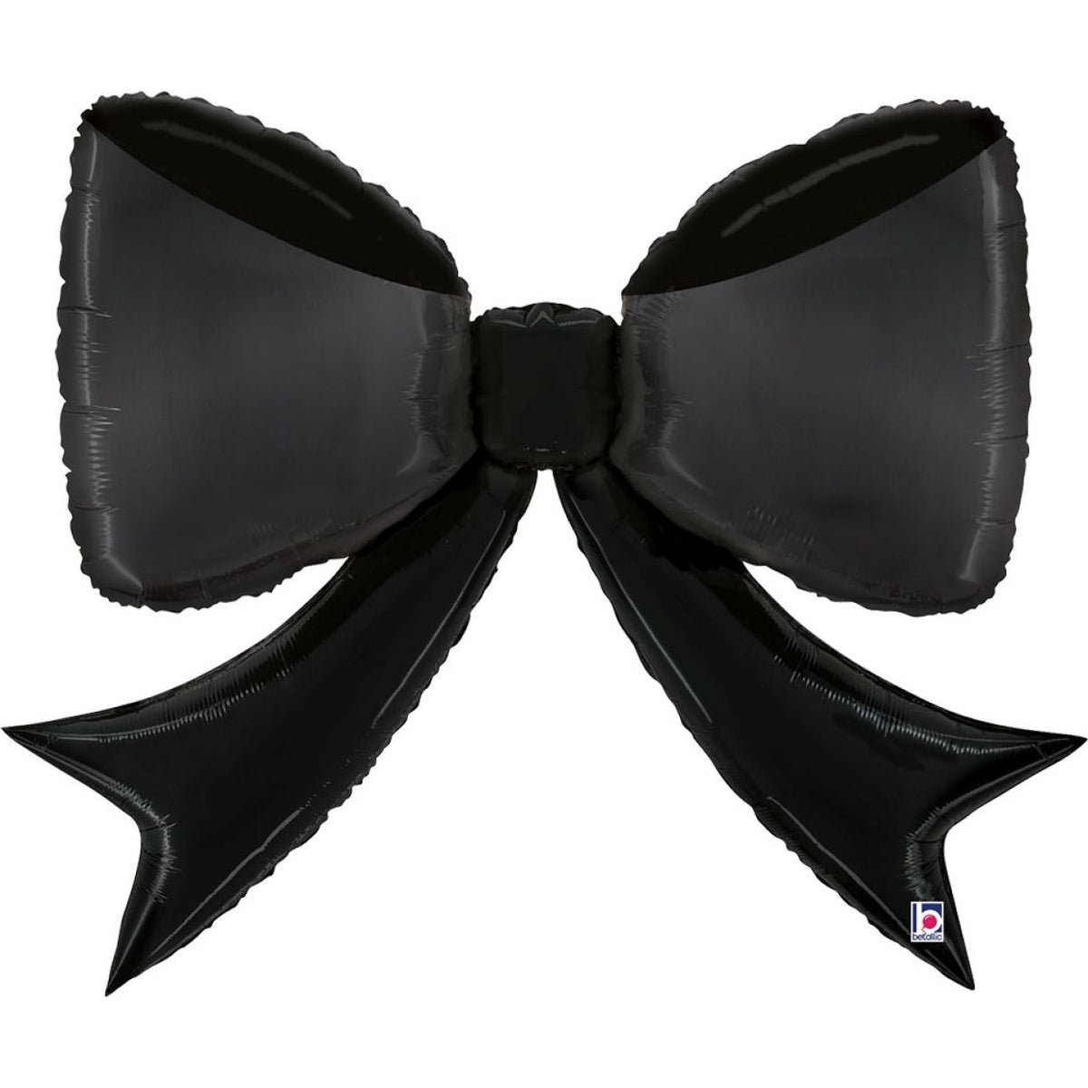 Black Bow Shape Foil Balloon
