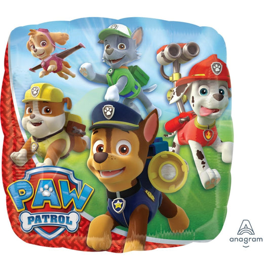 Paw Patrol Standard Size Licensed Foil Balloon
