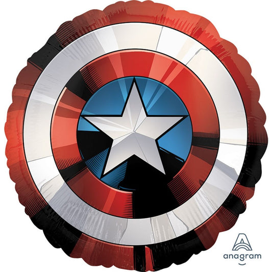 Captain America Shield Super Shape Foil Balloon