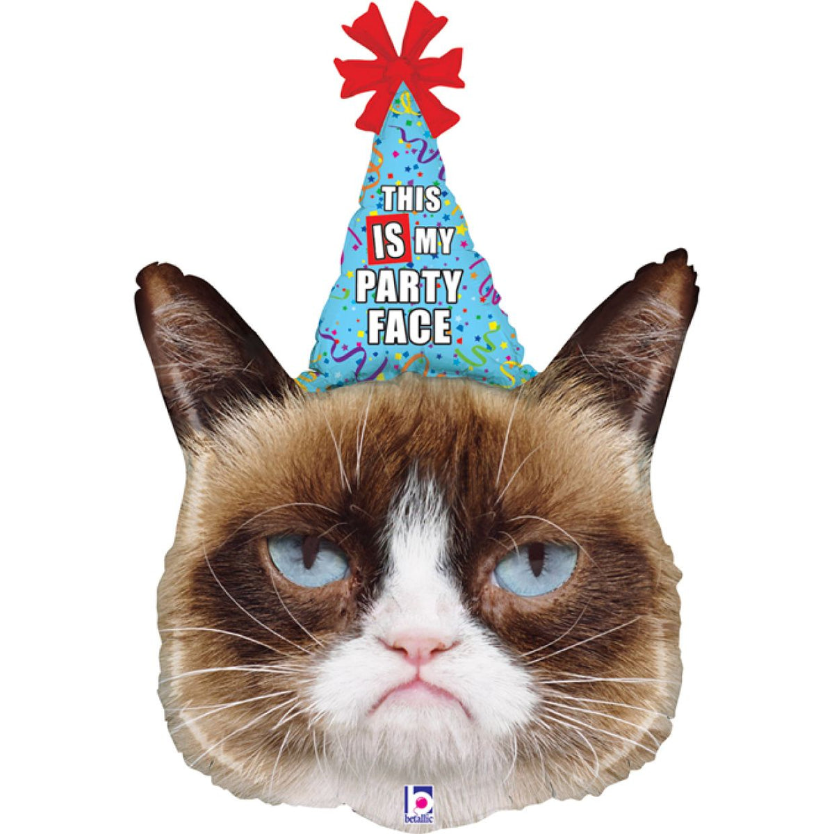 Party Cat Shape Foil Balloon