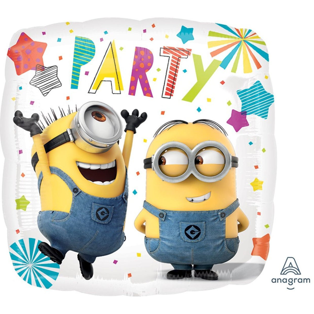Minions Party Standard Size Licensed Foil Balloon