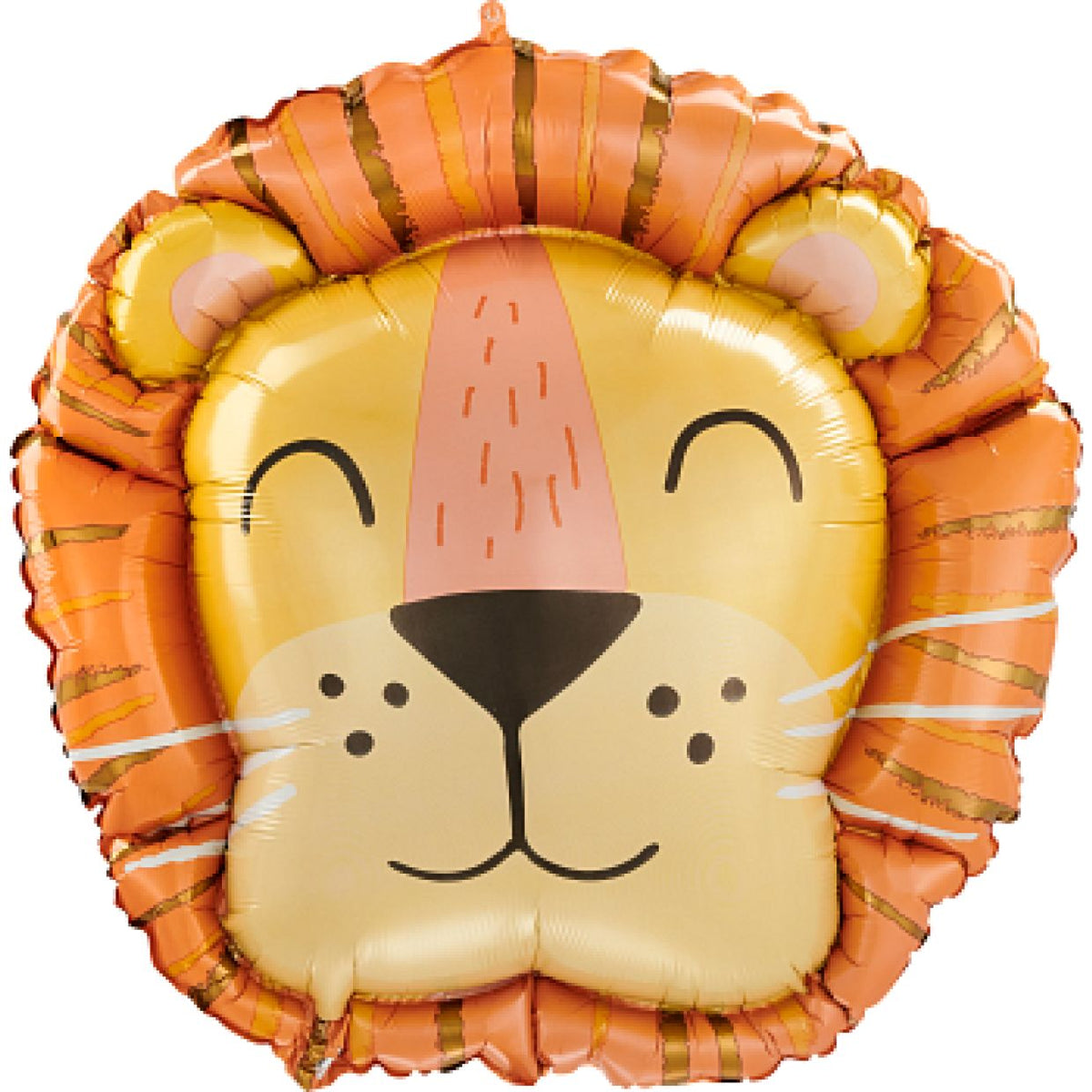 Lion Head hair Shape Foil Balloon