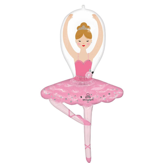 Ballerina Shape Foil Balloon