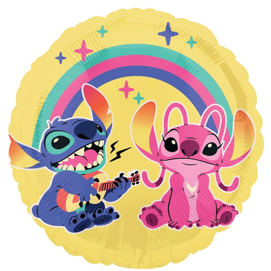 Angel & Stitch Standard Size Licensed Foil Balloon