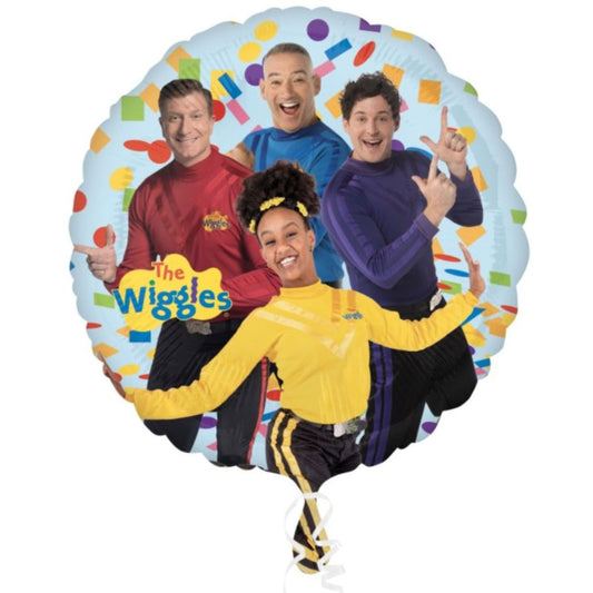 Wiggles Standard Size Licensed Foil Balloon