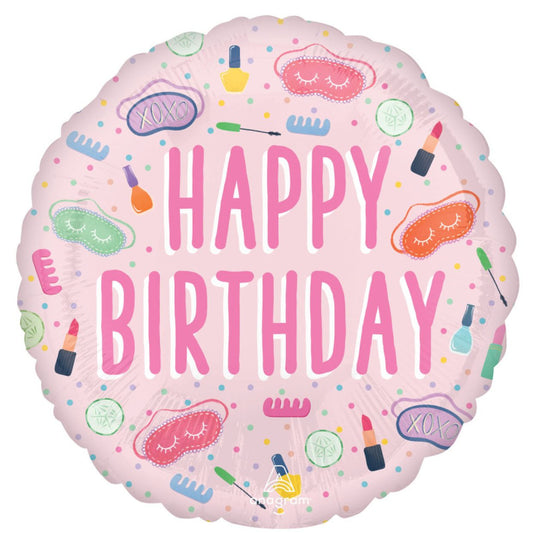 Beauty Salon Round Shape HB Foil Balloon