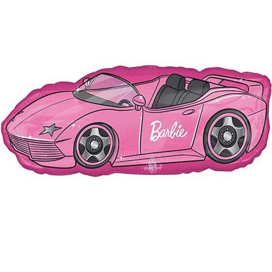 Barbie Car Super Shape Foil Balloon