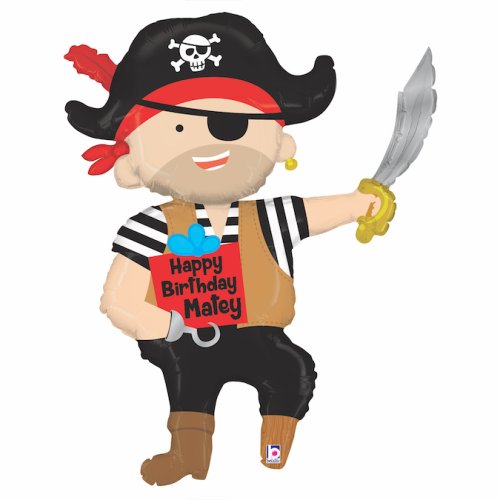 Pirate Shape Foil Balloon