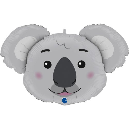 Koala Head Shape Foil Balloon