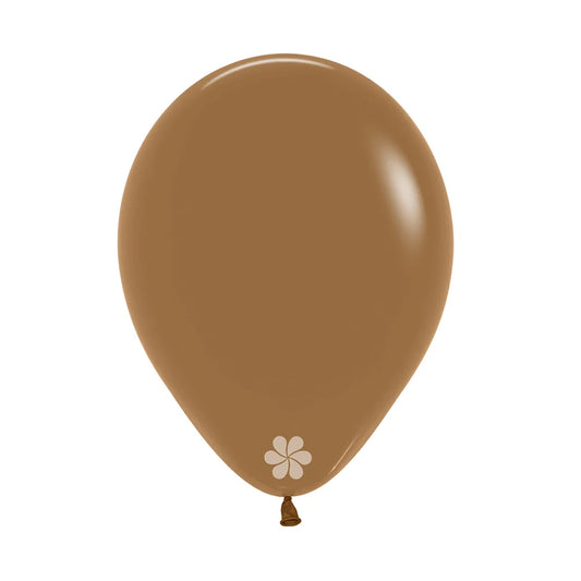 Latex Helium Balloon-Mocha