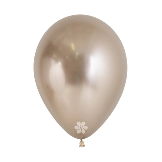 Latex Helium Balloon-Reflex Champagne