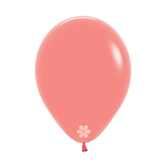 Latex Helium Balloon-Coral