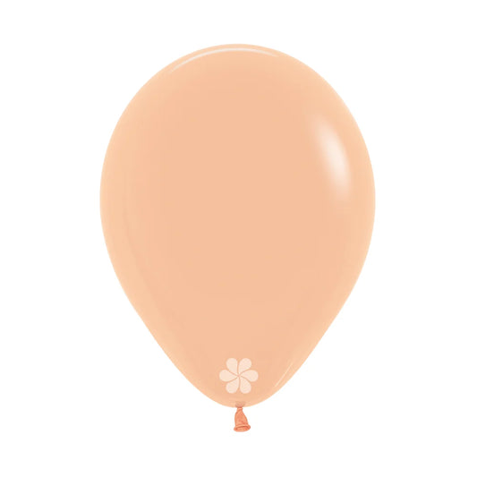 Latex Helium Balloon-Peach