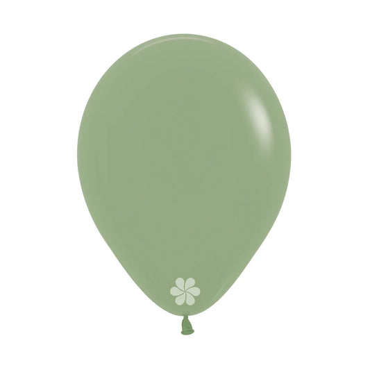 Latex Helium Balloon-Eucalyptus