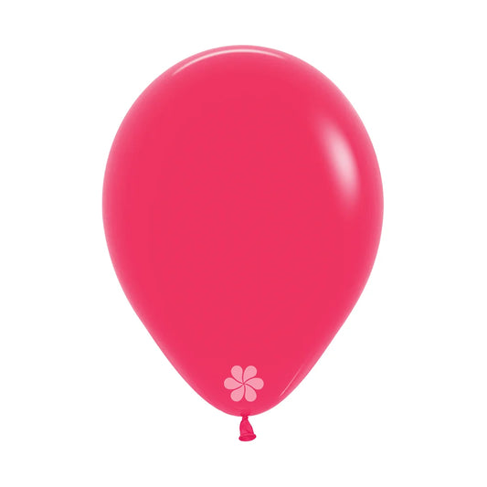 Latex Helium Balloon-Raspberry