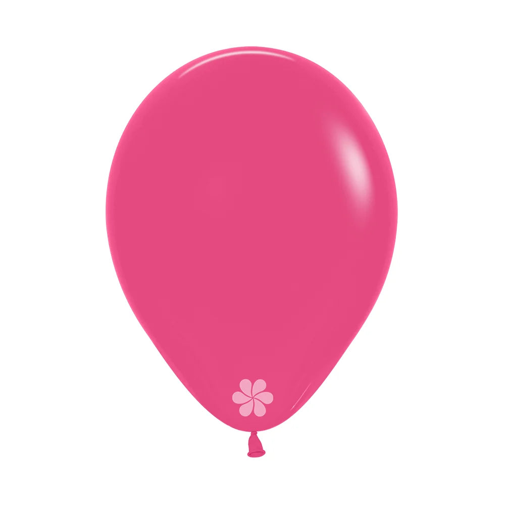 Latex Helium Balloon-Fuchsia