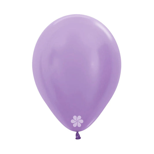 Latex Helium Balloon-Pearl Lilac