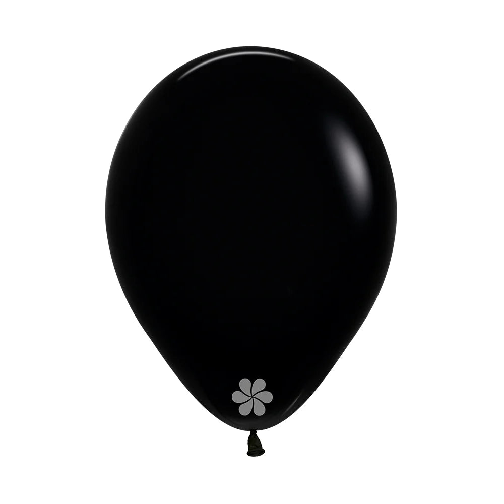 Latex Helium Balloon-Black