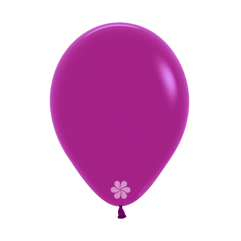 Latex Helium Balloon-Orchid