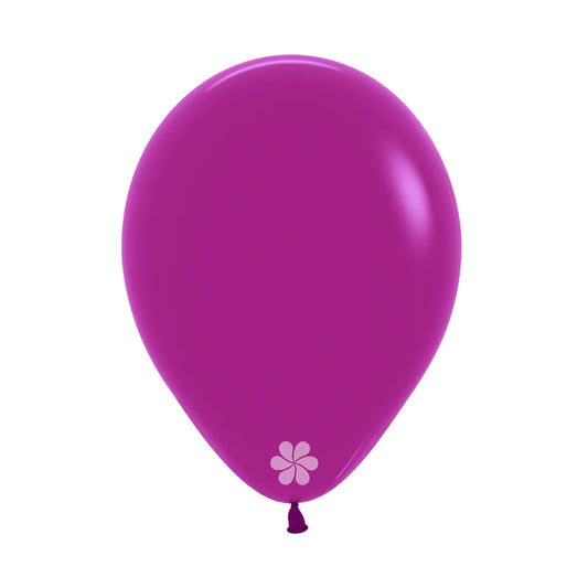 Latex Helium Balloon-Orchid