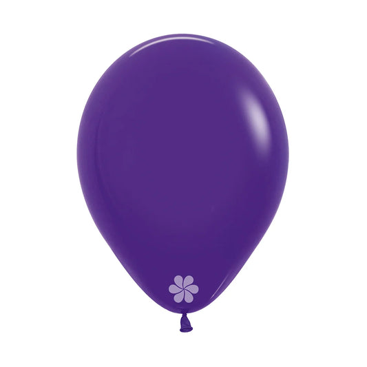 Latex Helium Balloon-Violet