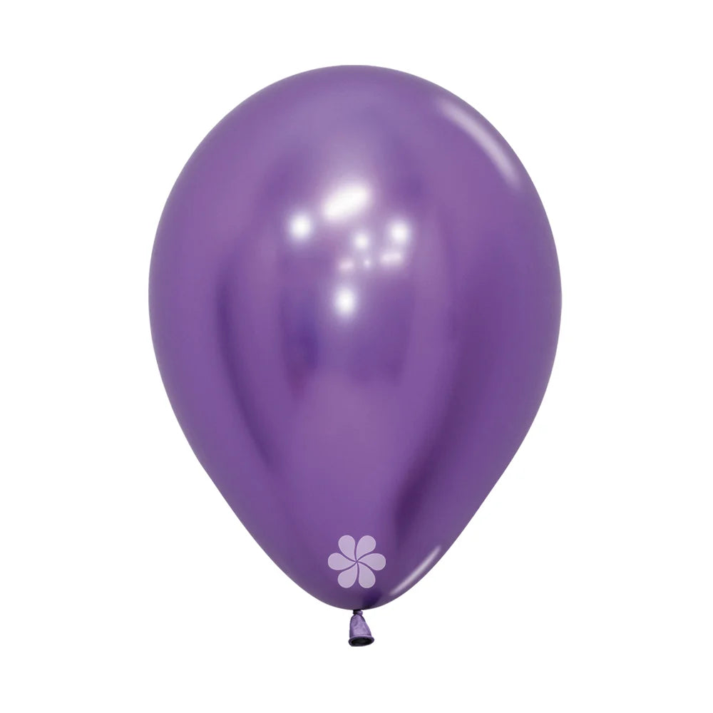 Latex Helium Balloon-Reflex Violet