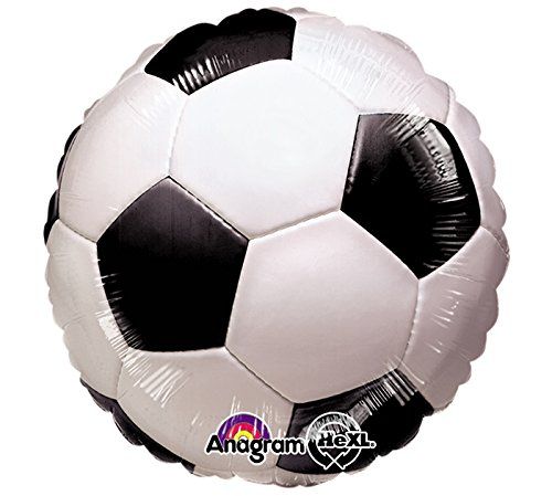 Soccer Ball Round Shape Foil Balloon