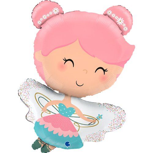 Cute Fairy Shape Foil Balloon