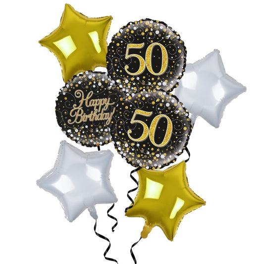 50th Birthday Foil Bouquet