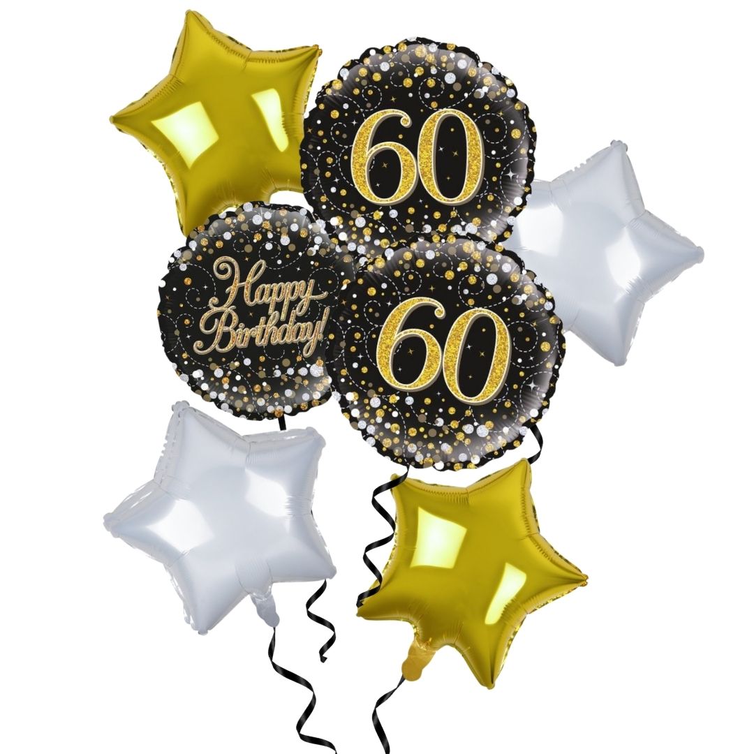 60th Birthday Foil Bouquet