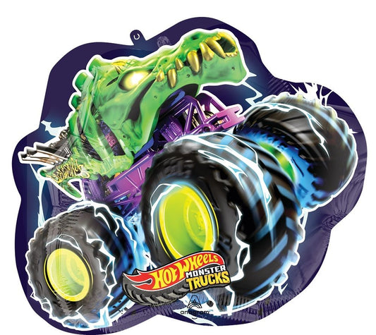 Hot Wheels Monster Truck Super Shape Foil Balloon